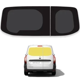 Deux vitrages arrière pour Renault Kangoo